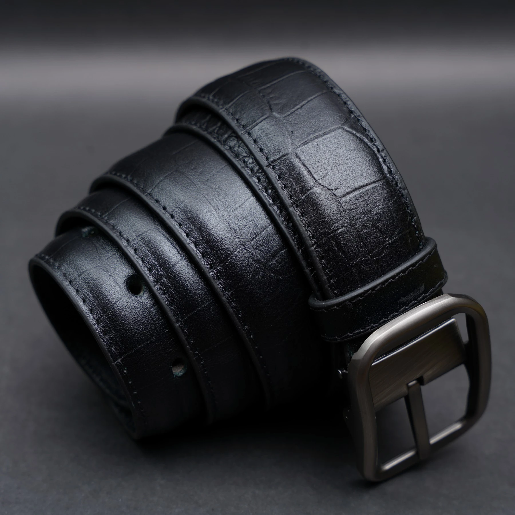 Zays Handcrafted, Stylish, Adjustable & Durable Premium Leather Belt for Men