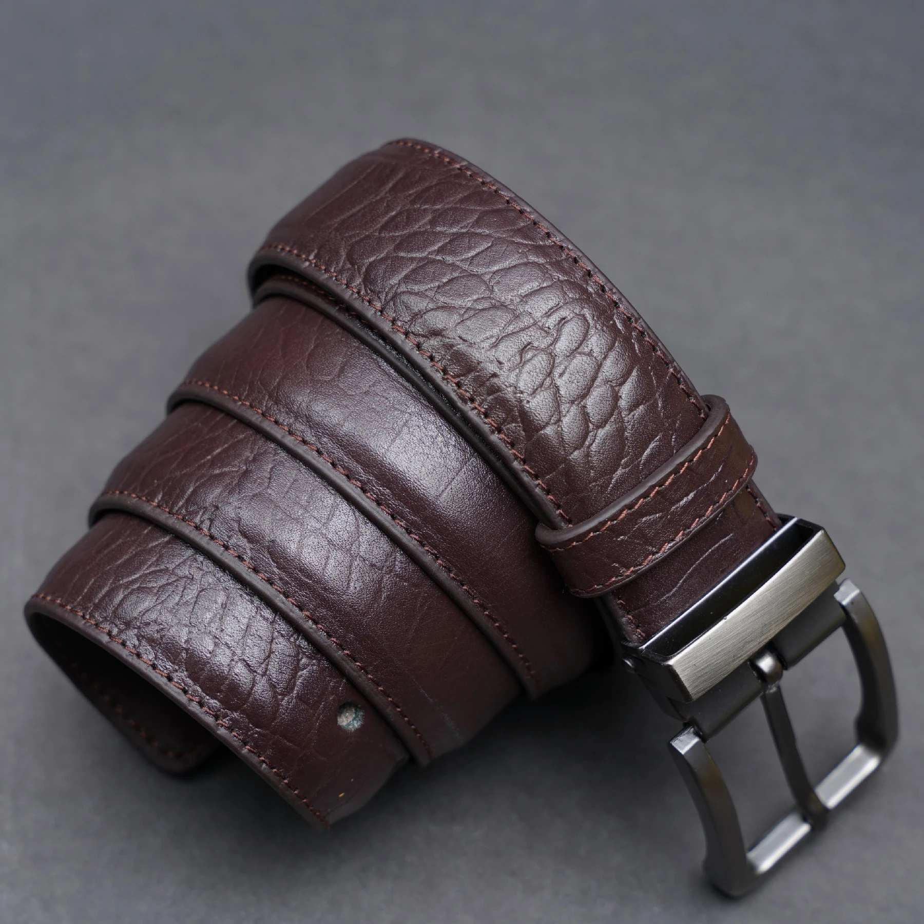 Zays Handcrafted, Stylish, Adjustable & Durable Premium Leather Belt for Men
