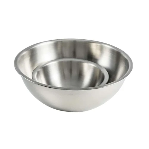Stainless Steel Mixing Bowl - 18cm - Silver