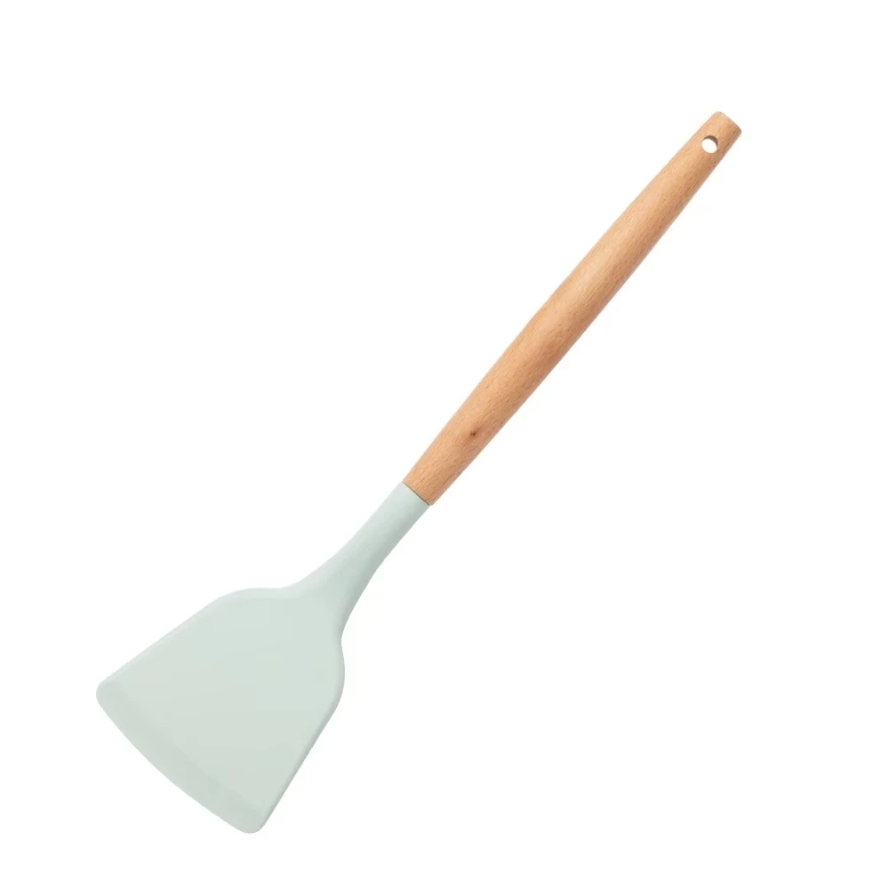 SKB Cookware Food Grade Silicon SOLID SPATULA Kitchen Accessories - 1pcs